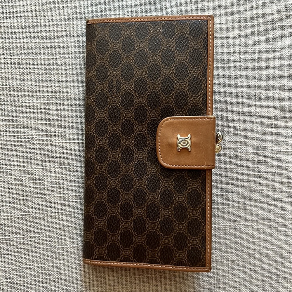 Celine Kisslock Long Wallet